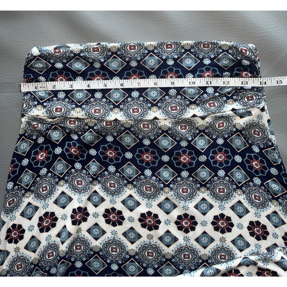 Gilli Maxi Skirt | Medium | Mosaic Flower | Gypsy Blue Boho Multi Color | EUC - Picture 7 of 9